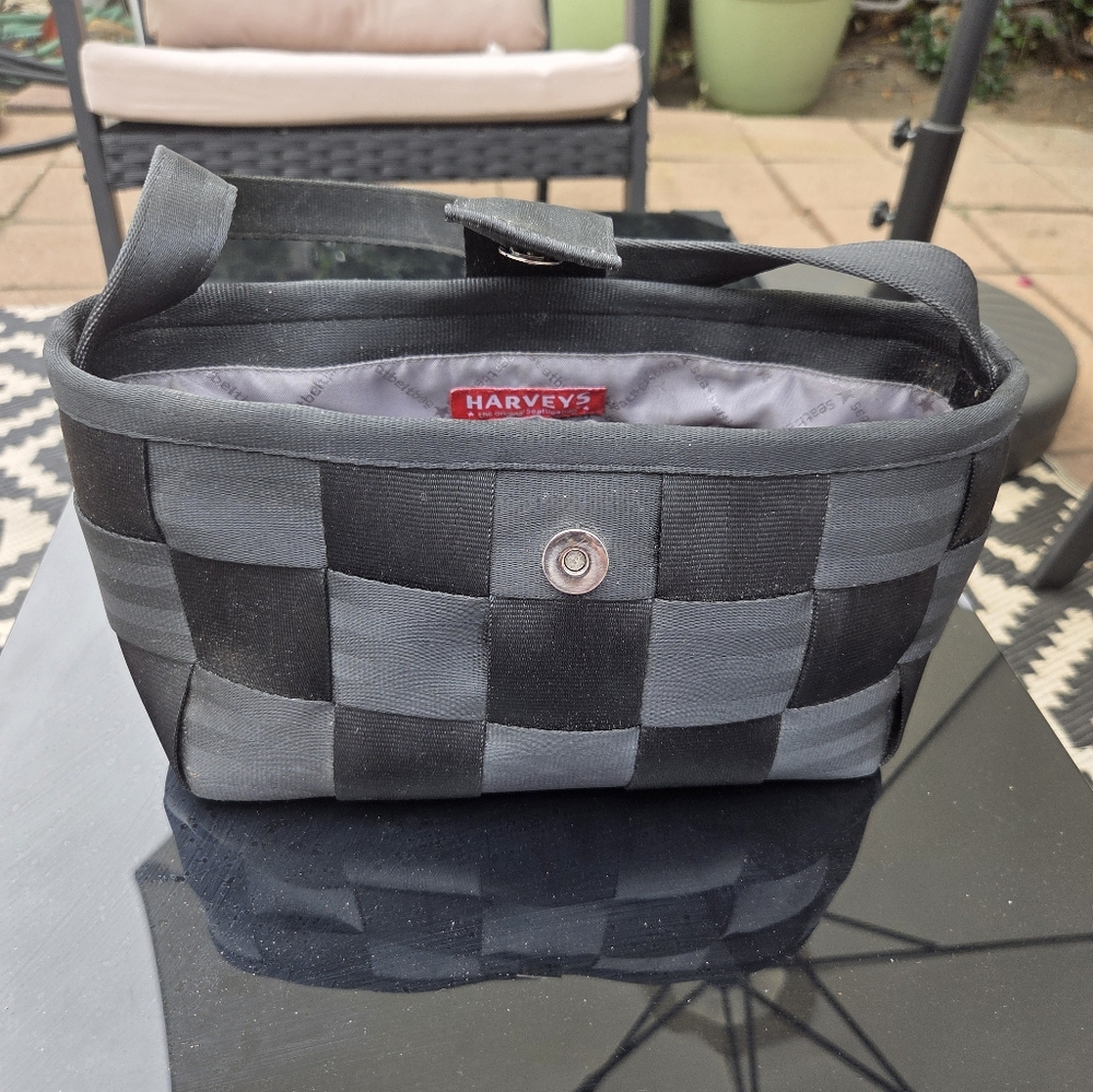 Harveys Seatbelt Black Tote Handbag